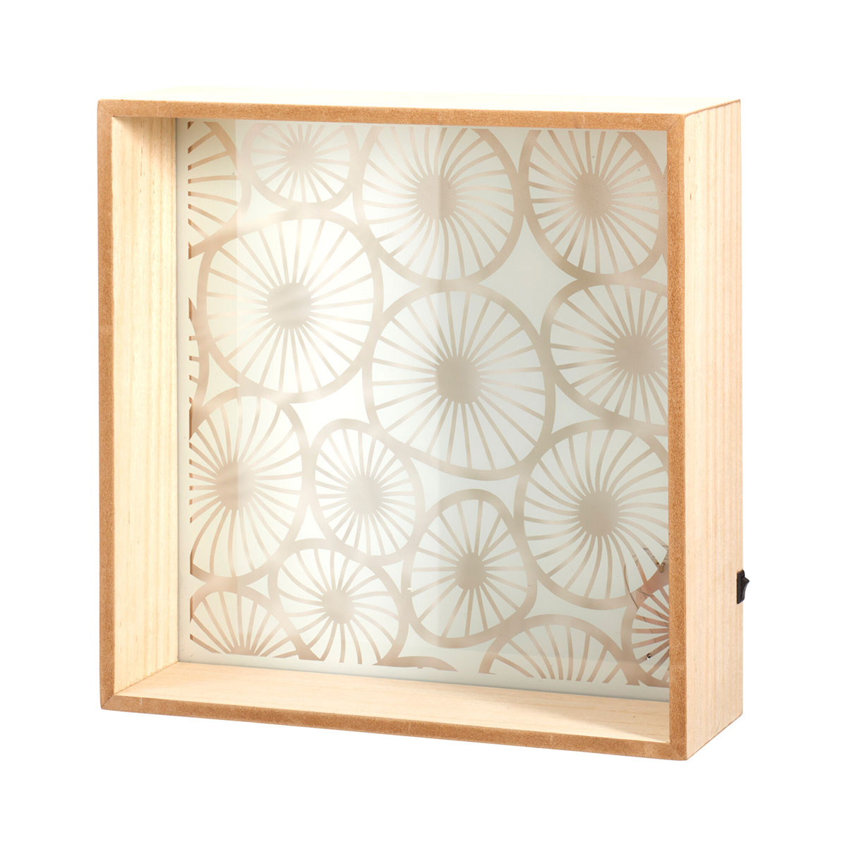 Διακοσμητικό Τοίχου με Led (30X10X30) K-M Flowers Dd1001270 Home Διακόσμηση Διακοσμητικά Spitishop