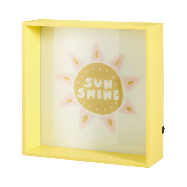 Διακοσμητικό Τοίχου Με Led (30x10x30) K-M Sunshine DD1200020