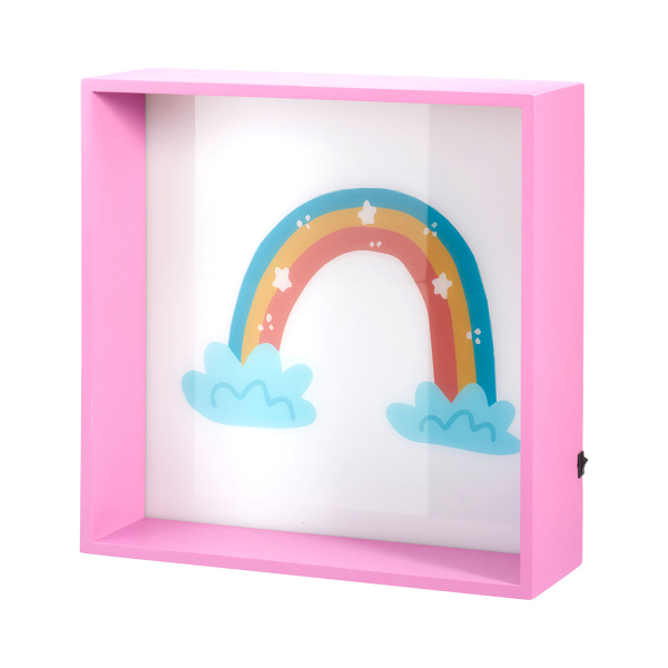 Διακοσμητικό Τοίχου Με Led (30x10x30) K-M Rainbow DD1200020