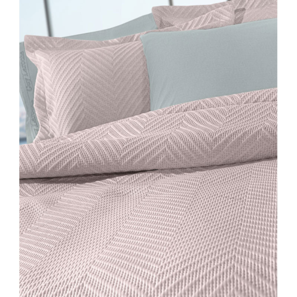 Κουβερλί Ημίδιπλο (180x240) + Διακοσμητική Μαξιλαροθήκη Guy Laroche Hamptons Sepia