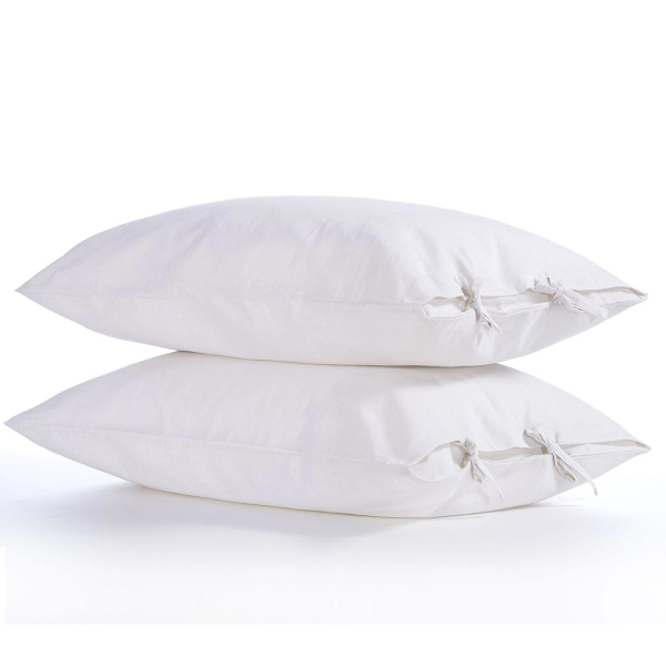 Ζεύγος Μαξιλαροθήκες (52x72) Nef-Nef Homeware Cotton Linen