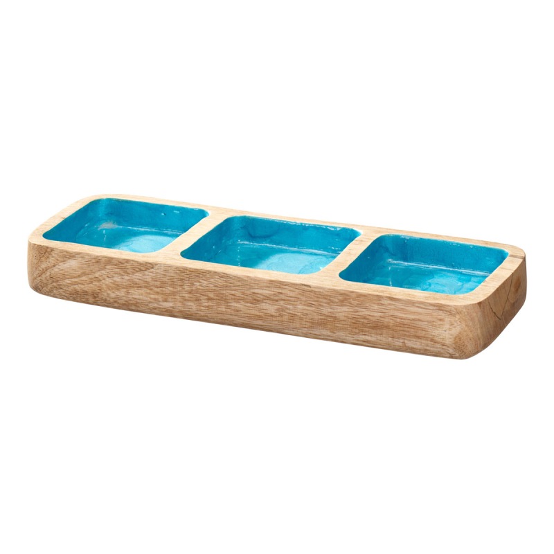 Ορντεβιέρα Σερβιρίσματος 3 Θέσεων (29.5x10.5x3.5) K-M Blue A55600410