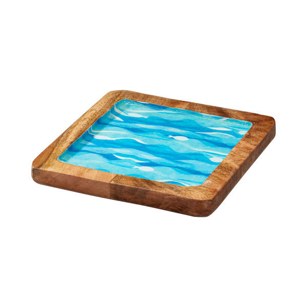 Πιατέλα Διακόσμησης (20x20) K-M Blue A55600420
