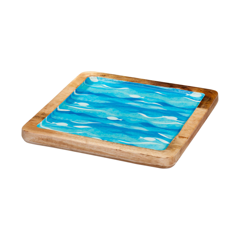 Πιατέλα Διακόσμησης (25x25) K-M Blue A55600430