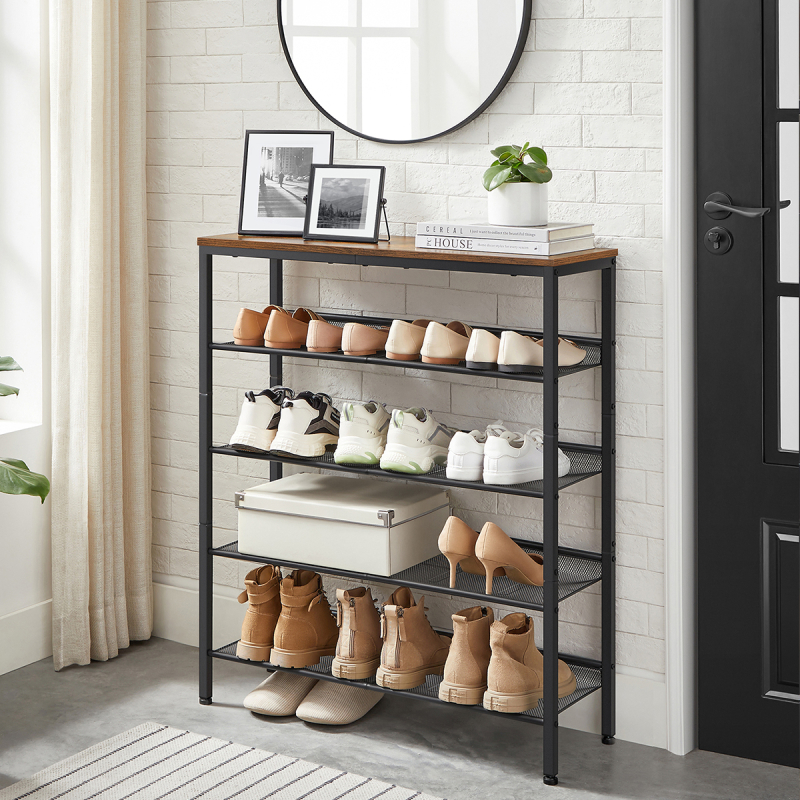 Κονσόλα Εισόδου - Παπουτσοθήκη 16 Θέσεων (75x30x93) Vasagle LBS038KD02