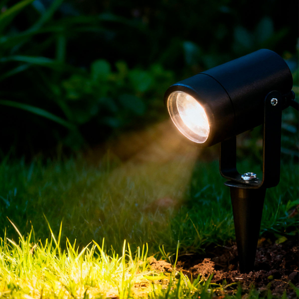 Σποτ Εξωτερικού Χώρου Καρφωτό Heronia Lesvos 42-0075 Black