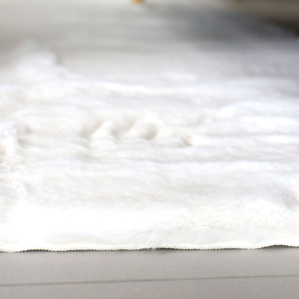 Χαλιά Κρεβατοκάμαρας Γούνινα (Σετ 3τμχ) Ravelia Fluffy Cream