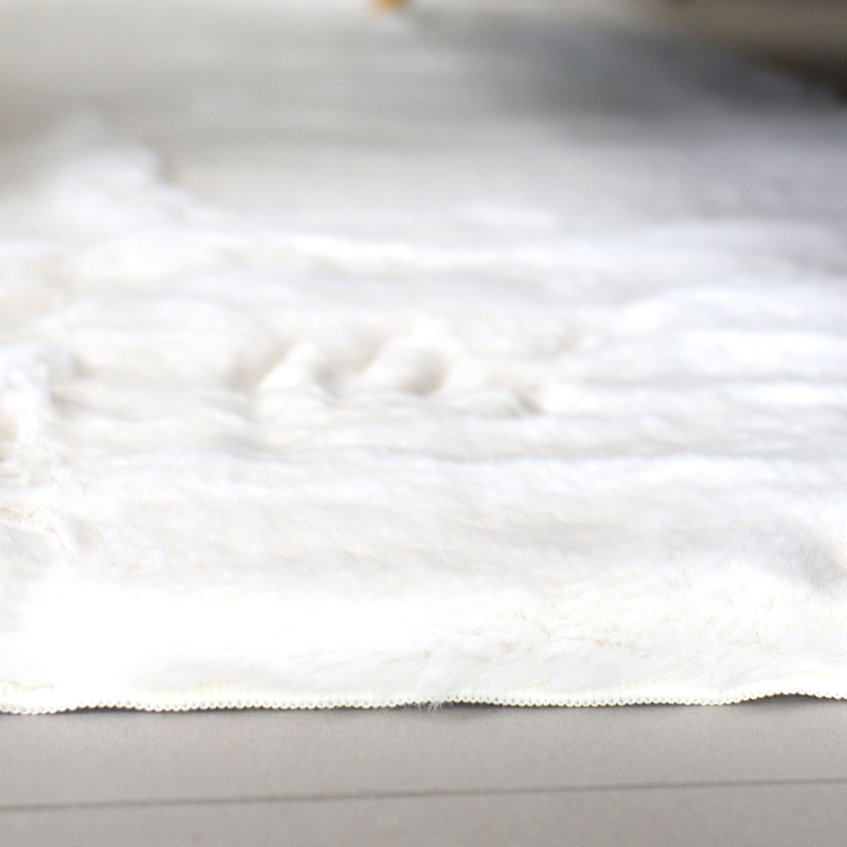 Χαλιά Κρεβατοκάμαρας Γούνινα (Σετ 3Τμχ) Ravelia Fluffy Cream Home Σετ Spitishop