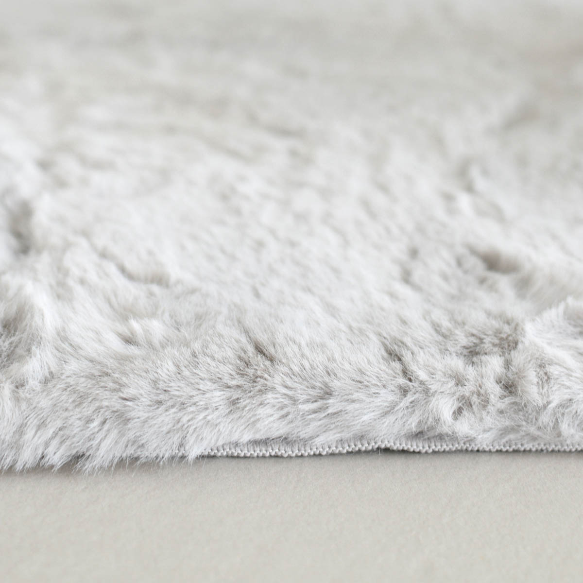 Xαλί Διαδρόμου Γούνινο (80X200) Ravelia Fluffy Light Grey Home Χαλιά Διάδρομοι Spitishop