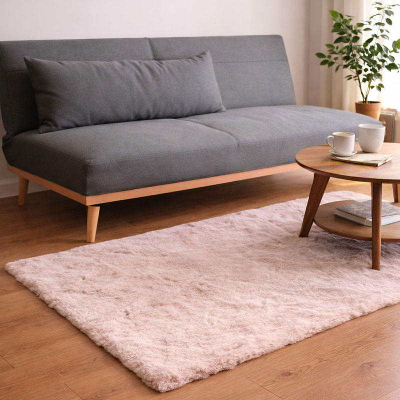 Χαλί Γούνινο (150x200) Ravelia Fluffy Pink