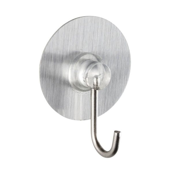 Κρεμαστράκια Αυτοκόλλητα (Σετ 4τμχ) Wenko Nickel 21792100