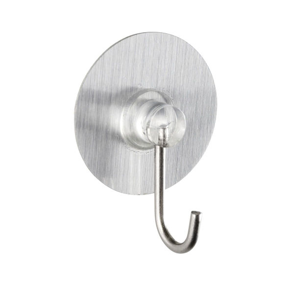 Κρεμαστράκια Αυτοκόλλητα (Σετ 4τμχ) Wenko Nickel 21792100