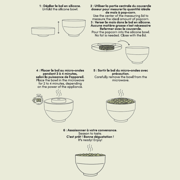 Δοχείο Παρασκευής Pop Corn Για Φούρνο Μικροκυμάτων F-V 209782