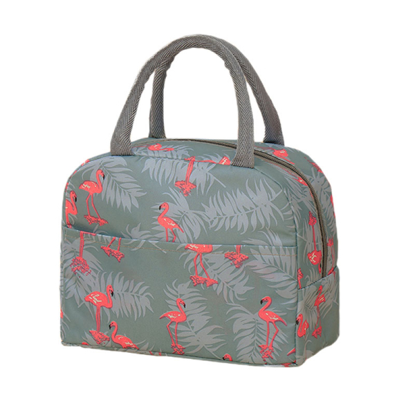 Ισοθερμική Τσάντα Φαγητού 5lt Amber 3001-14 Γκρι Φλαμίνγκο