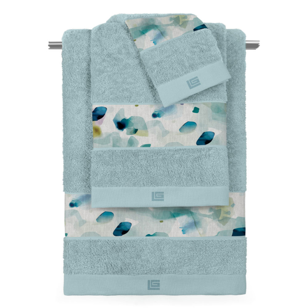 Πετσέτες Μπάνιου (Σετ 3τμχ) Guy Laroche Carmel Mint - Raf 500gsm