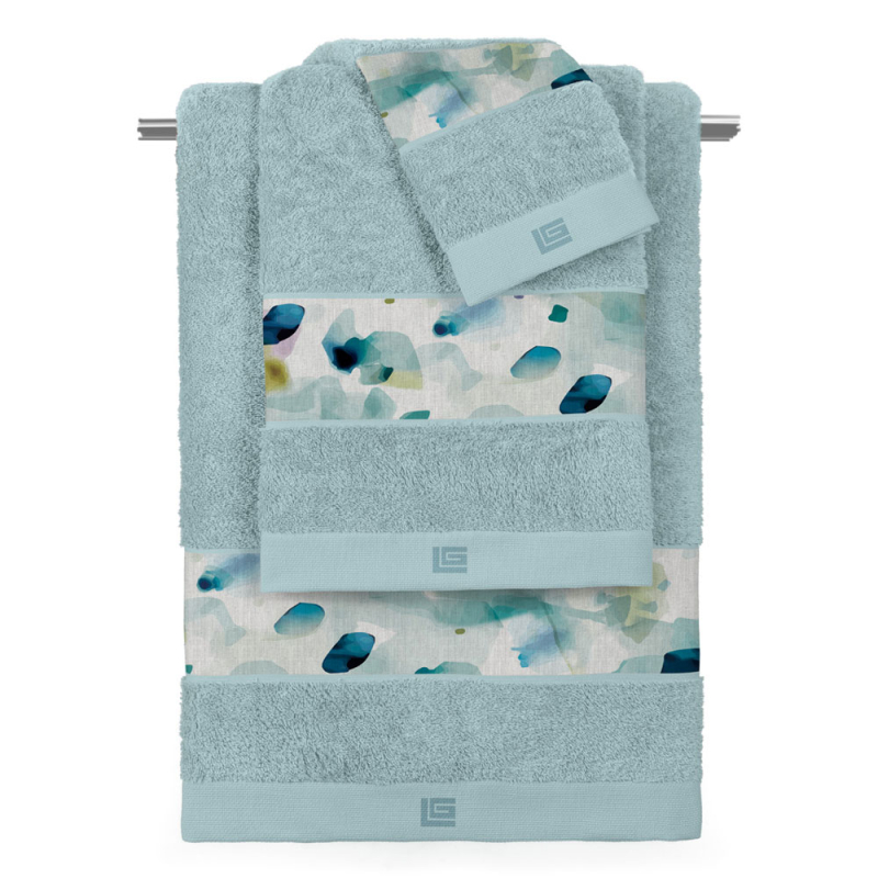 Πετσέτες Μπάνιου (Σετ 3τμχ) Guy Laroche Carmel Mint - Raf 500gsm