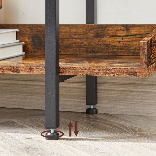 Ραφιέρα Δαπέδου 5 Θέσεων (100x28x178) Vasagle LLS110KD01