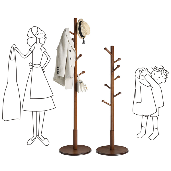 Καλόγερος Ρούχων (38x38x175) Vasagle RCR07WNV2