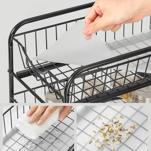 Συρταριέρα Οργάνωσης 2 Θέσεων (21x36.5x31.5) Songmics KCS017B01V1