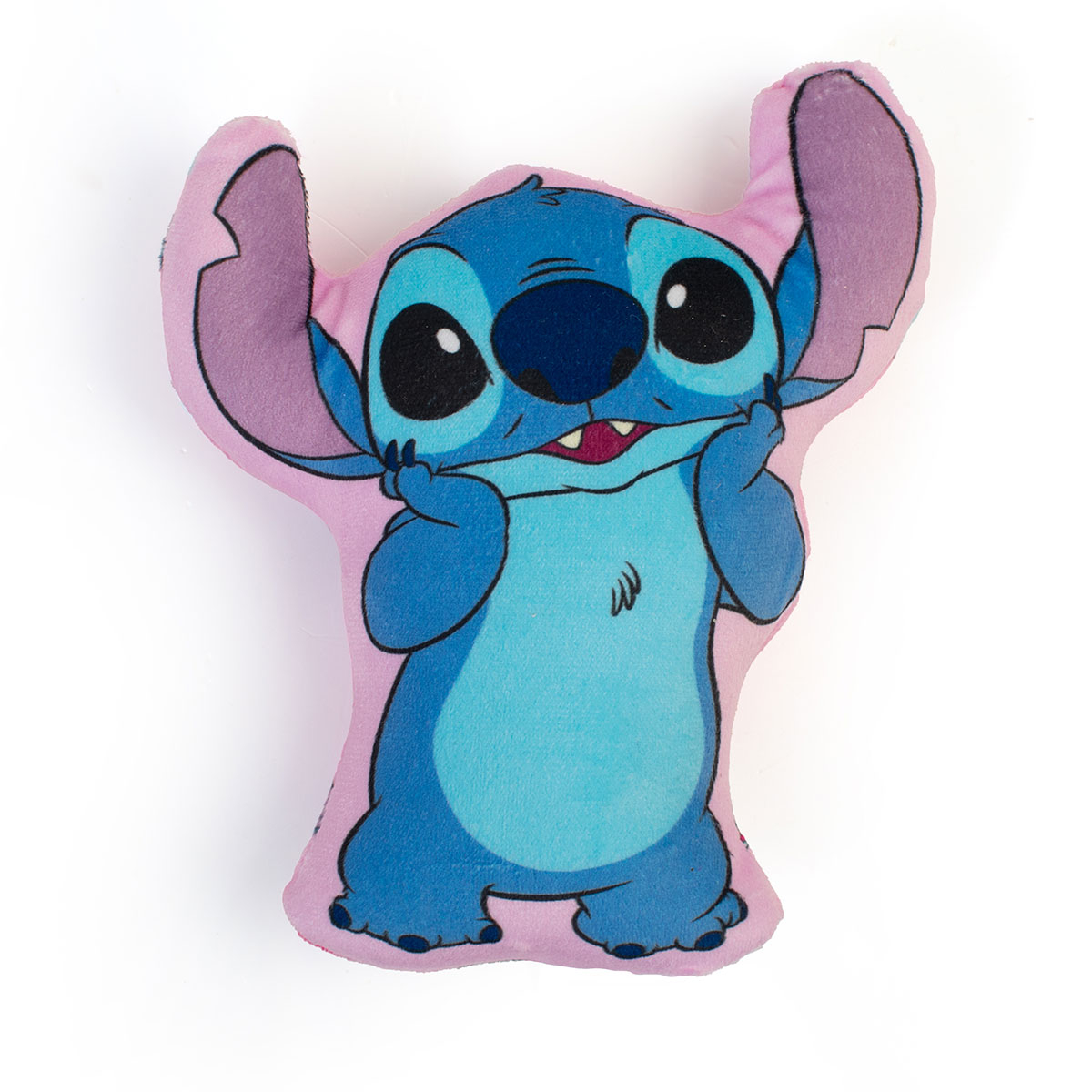 Διακοσμητικό Μαξιλάρι Βελουτέ 2 Όψεων Dimcol Stitch 690 Pink 20cm