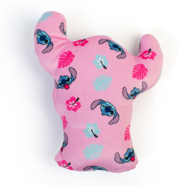 Διακοσμητικό Μαξιλάρι Βελουτέ 2 Όψεων Dimcol Stitch 690 Pink 20cm