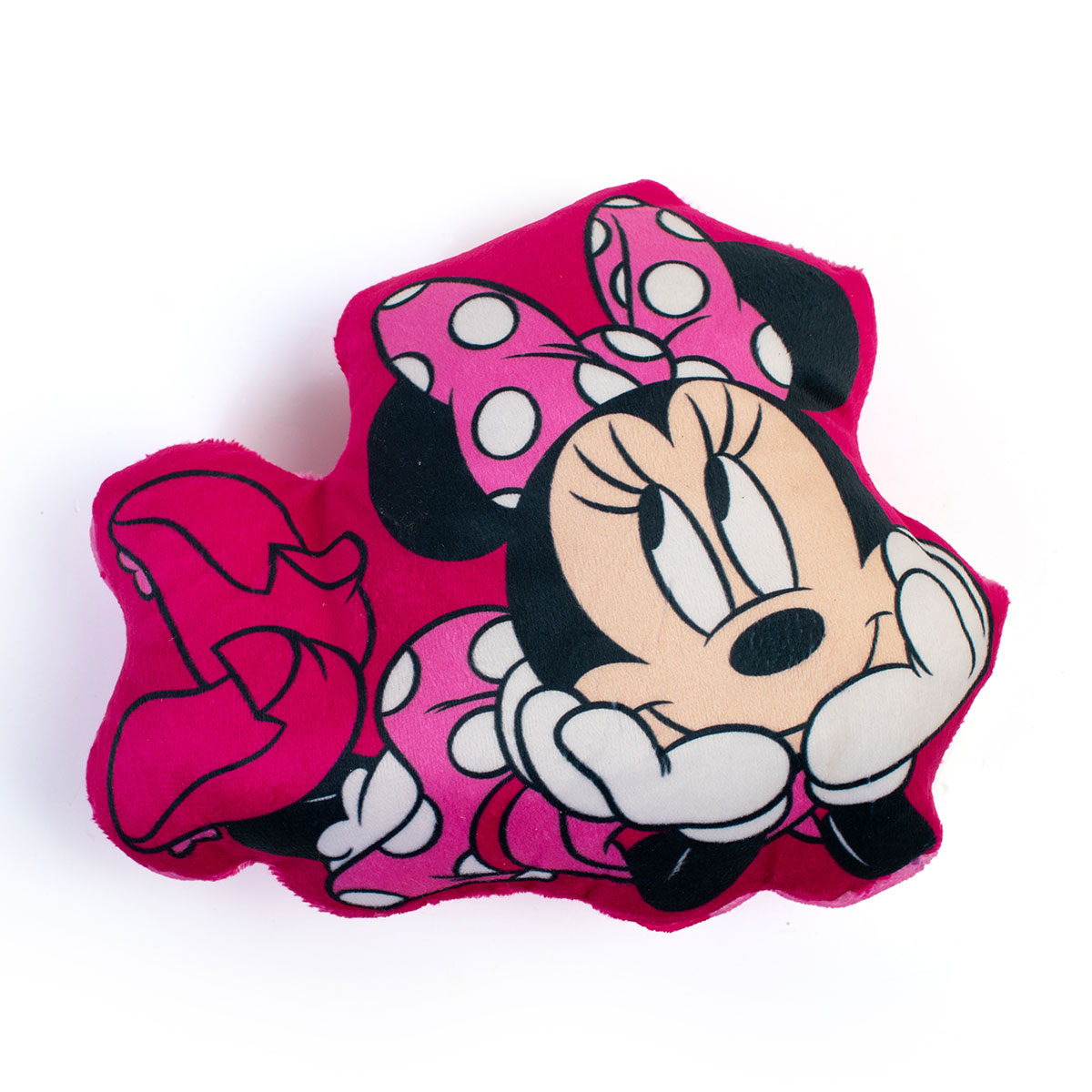 Διακοσμητικό Μαξιλάρι Βελουτέ 2 Όψεων Dimcol Minnie 692 Fuchsia 20cm