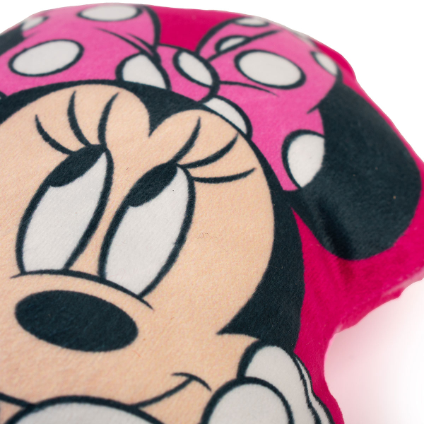 Διακοσμητικό Μαξιλάρι Βελουτέ 2 Όψεων Dimcol Minnie 692 Fuchsia 20cm