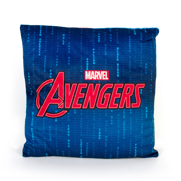 Διακοσμητικό Μαξιλάρι Βελουτέ 2 Όψεων (38x38) Dimcol Avengers 53