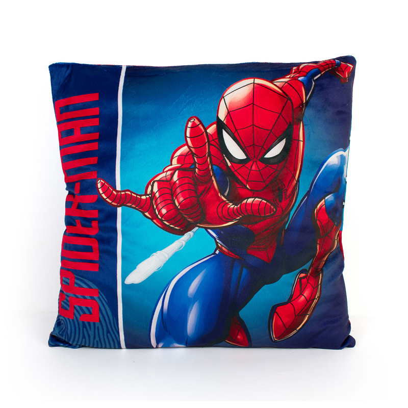 Διακοσμητικό Μαξιλάρι Βελουτέ 2 Όψεων (38x38) Dimcol Spiderman 07