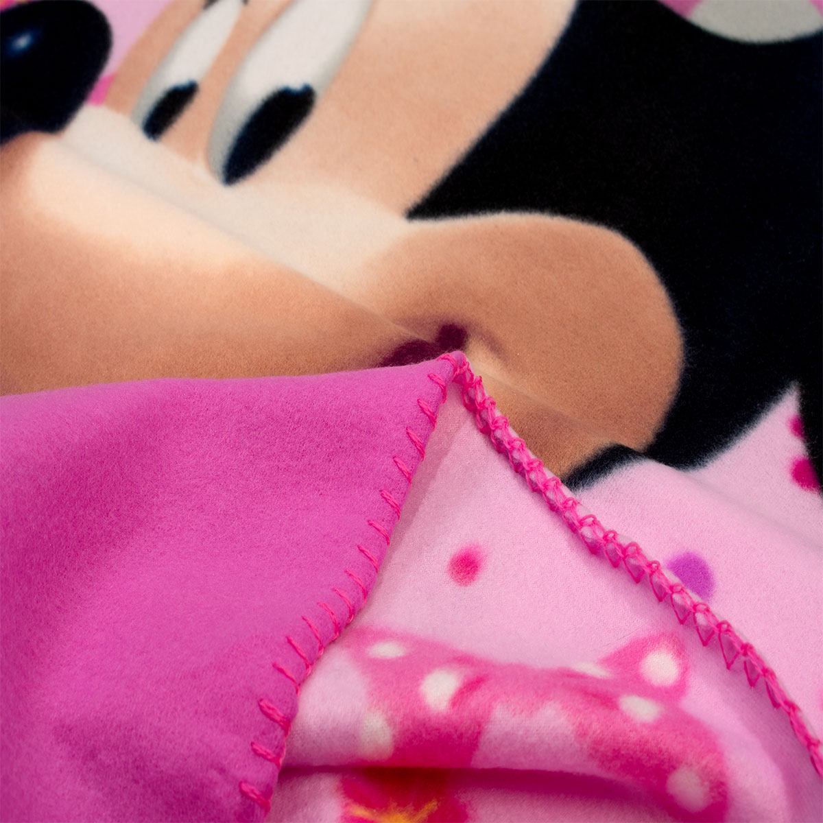 Κουβέρτα Fleece Κούνιας (100X140) Dimcol Minnie 37 Home Βρεφικά Προίκα Μωρού Κουβέρτες Βρεφικές Spitishop