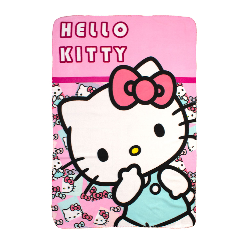 Κουβέρτα Fleece Κούνιας (100x140) Dimcol Hello Kitty 34