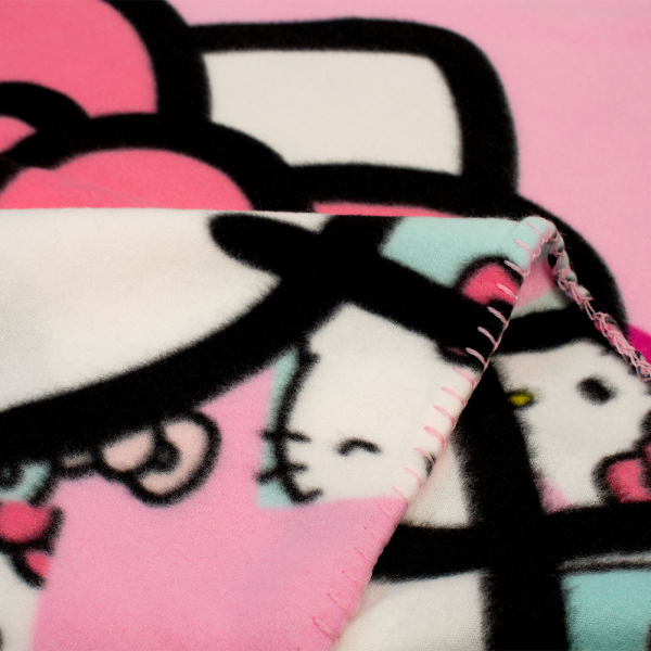 Κουβέρτα Fleece Κούνιας (100x140) Dimcol Hello Kitty 34