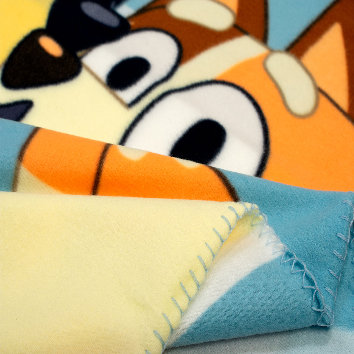 Κουβέρτα Fleece Κούνιας (100X140) Dimcol Bluey 55 Home Βρεφικά Προίκα Μωρού Κουβέρτες Βρεφικές Spitishop