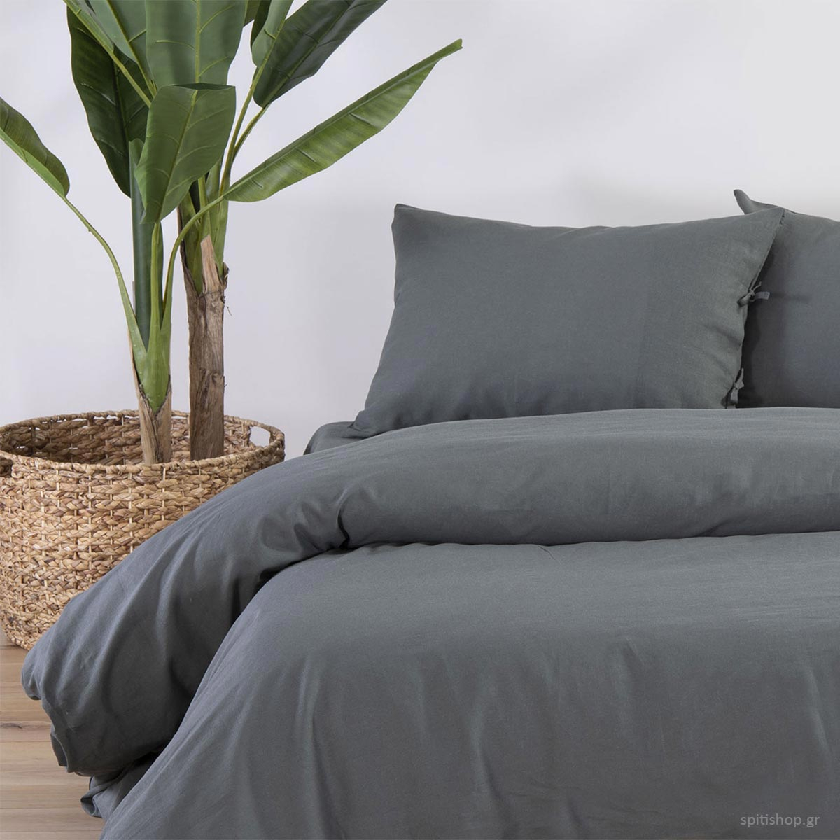 Σεντόνι King Size Επίπεδο (270x280) Nef-Nef Homeware Cotton Linen