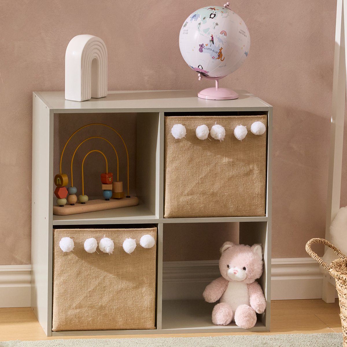 Παιδική Βιβλιοθήκη (63.6x30x63.6) A-S Mix'n Modul Green 214404B