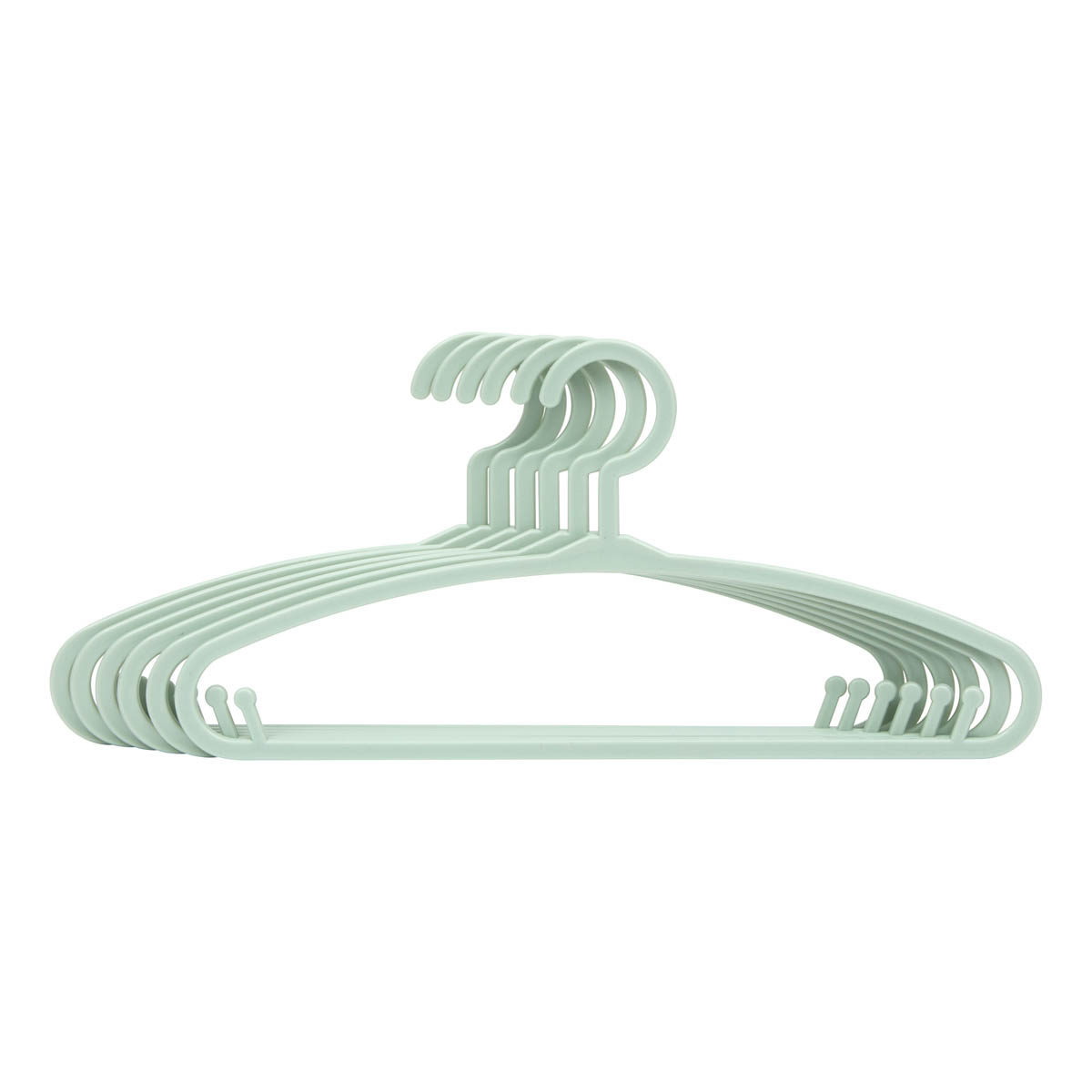 Παιδικές Κρεμάστρες Ρούχων (Σετ 6τμχ) A-S Hangers Green 158462E