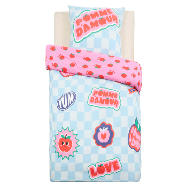 Παπλωματοθήκη Μονή (Σετ 140x200) 2 Όψεων A-S Chachapop 214431B