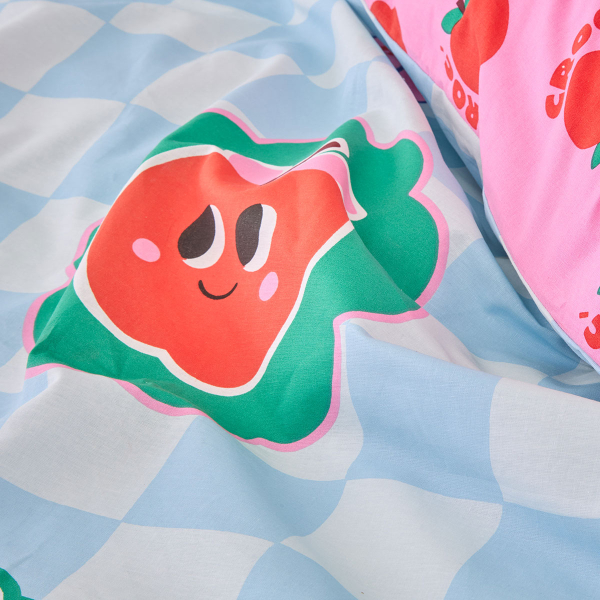 Παπλωματοθήκη Μονή (Σετ 140x200) 2 Όψεων A-S Chachapop 214431B