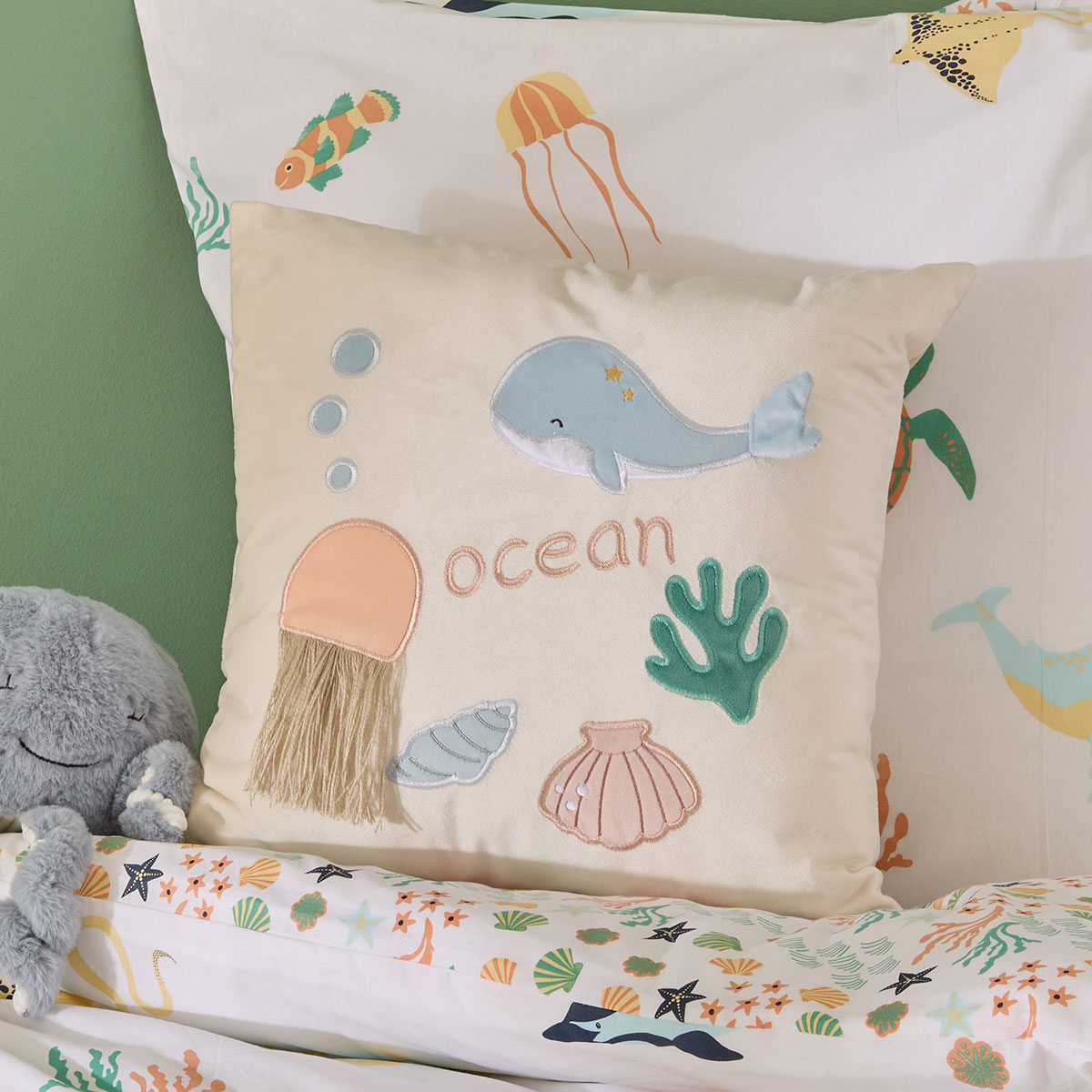 Διακοσμητικό Μαξιλάρι Βελουτέ (40x40) A-S Orta 214433