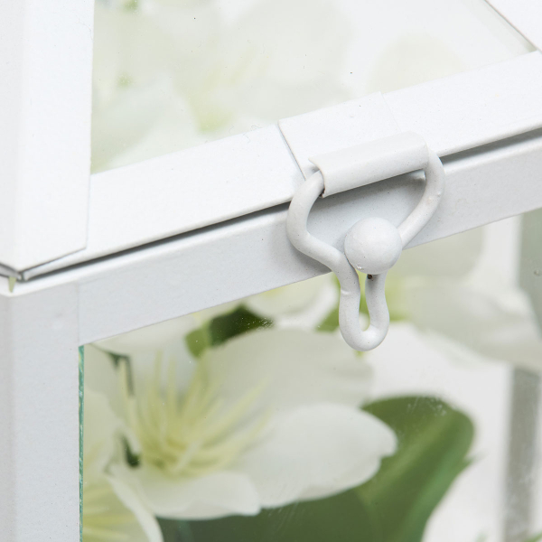 Τεχνητό Φυτό Σε Γυάλα (16.5x14x23) A-S Fleur De Rose 214020