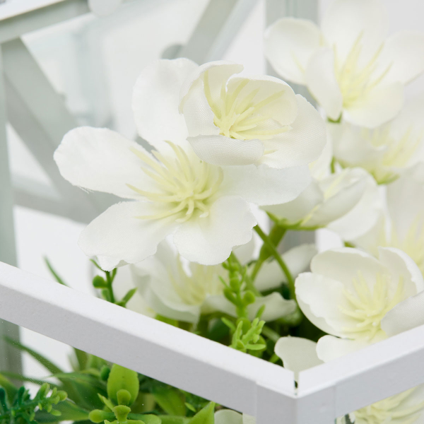 Τεχνητό Φυτό Σε Γυάλα (16.5x14x23) A-S Fleur De Rose 214020