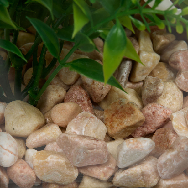 Τεχνητό Φυτό Σε Γυάλα (16.5x14x23) A-S Fleur De Rose 214020