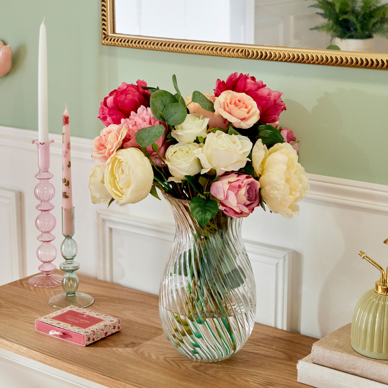 Διακοσμητικό Βάζο (Φ17x29) A-S Manel 214084