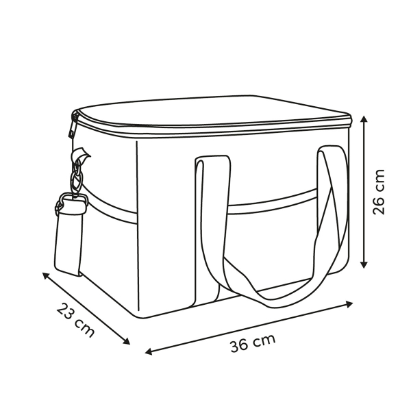 Ισοθερμική Τσάντα Φαγητού 17lt A-S Poolside 213515