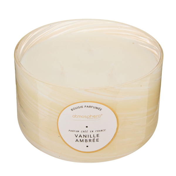 Κερί Αρωματικό 540gr (Φ13x8) A-S Wavy Vanilla 214808A