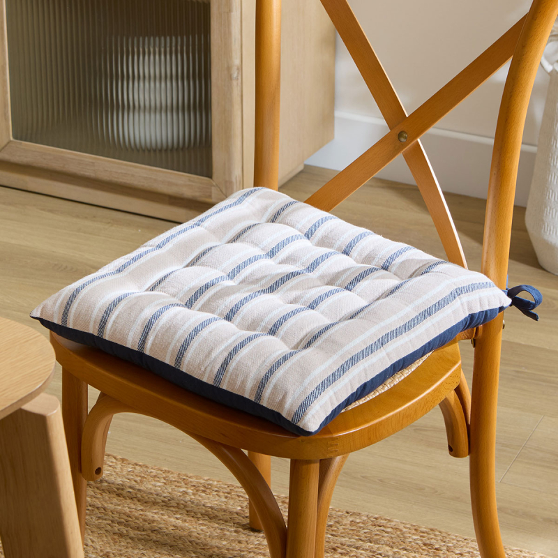 Μαξιλάρι Καρέκλας 2 Όψεων (38x38) A-S Groove Blue 215331C