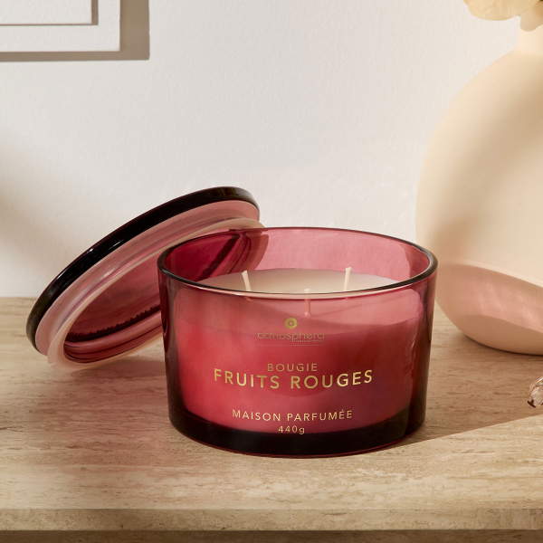 Κερί Αρωματικό 440gr (Φ13x9) A-S Glowy Red Fruits 214889D