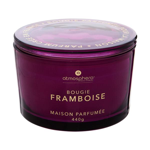 Κερί Αρωματικό 440gr (Φ13x9) A-S Glowy Raspberry 214889E