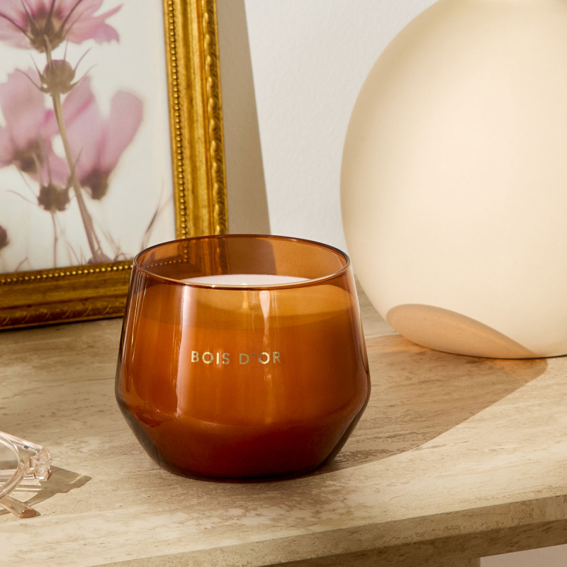 Κερί Αρωματικό 300gr (Φ10x8) A-S Glowy Woody 214890C