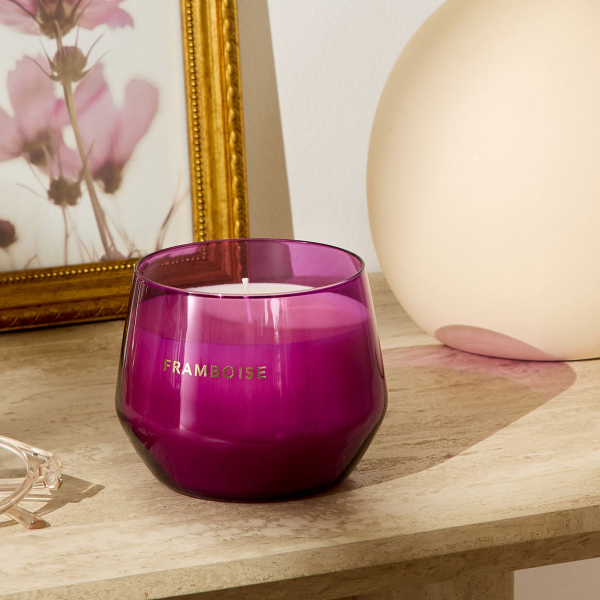 Κερί Αρωματικό 300gr (Φ10x8) A-S Glowy Raspberry 214890E